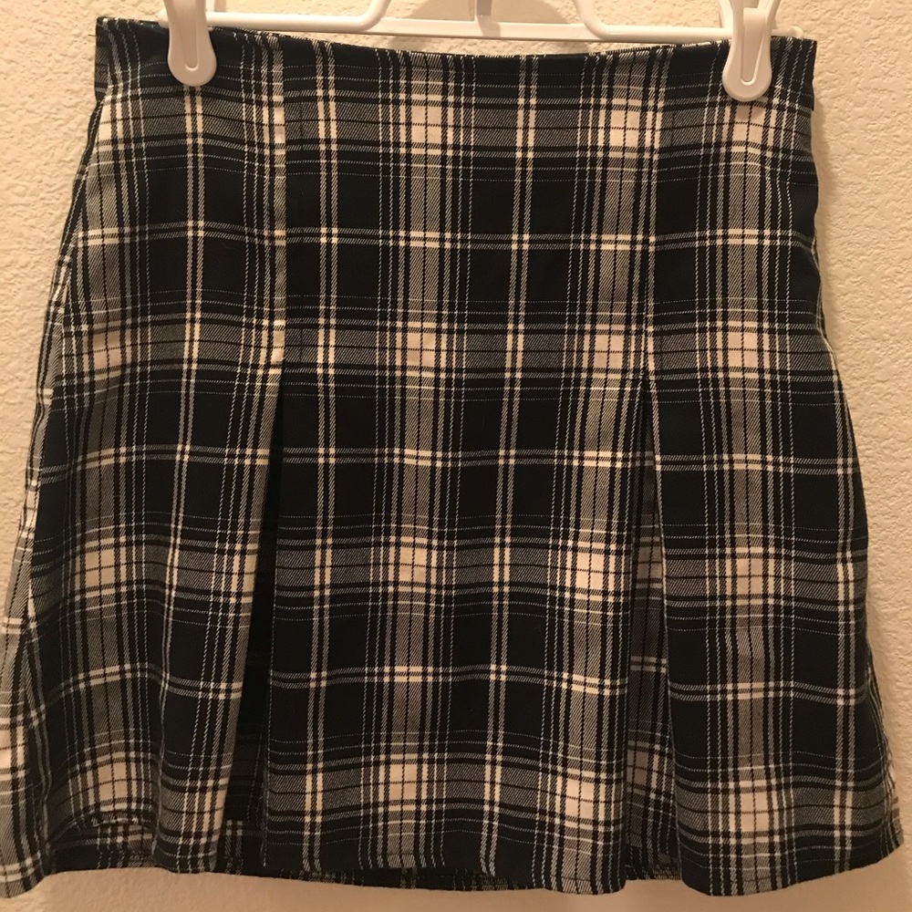 Brandy Melville Plaid Mini Skirt